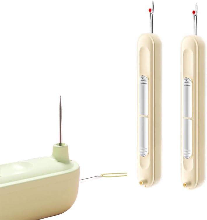 🎁 2-in-1 Needle Threader & Seam Ripper Tool - Perfect Christmas Gift for Grandma’s Sewing Kit! 🎄