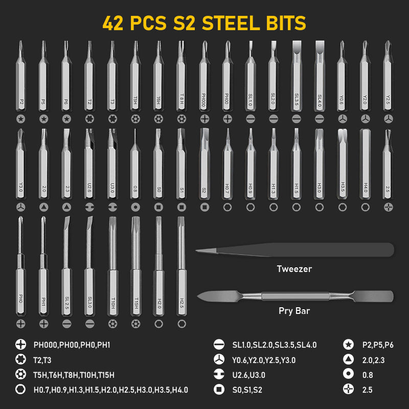 All-in-One Precision Electric Screwdriver Kit(5-speed 49-in-1)