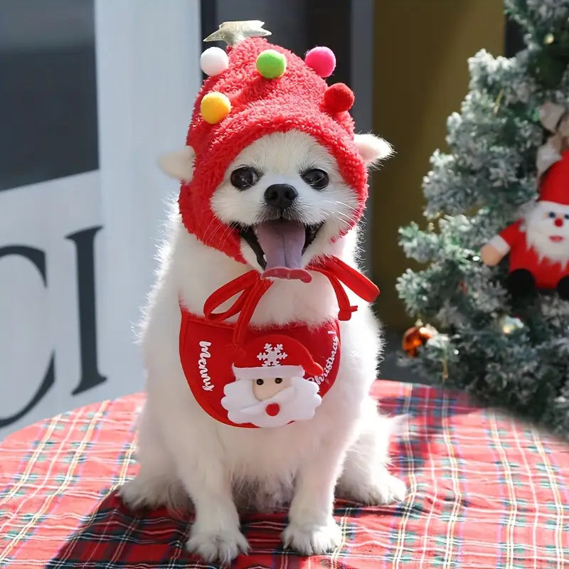 🎄 Adorable Christmas Tree Pom-Pom Hat - Hot Sale 50% OFF! 🎉