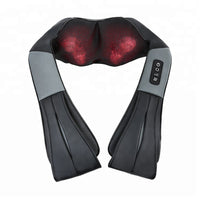 Shiatsu Neck and Back Massager with Heat, 3D Roller Kneading Shoulder Massager for Neck, Back, Waist, and Shoulder